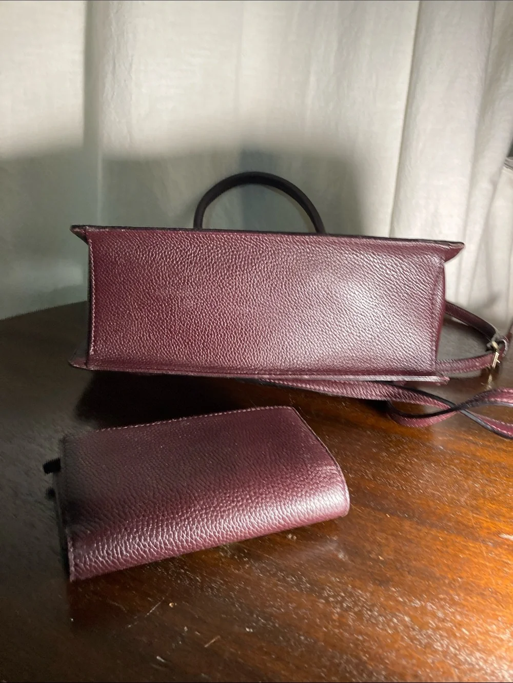 kate spade structured pebbled