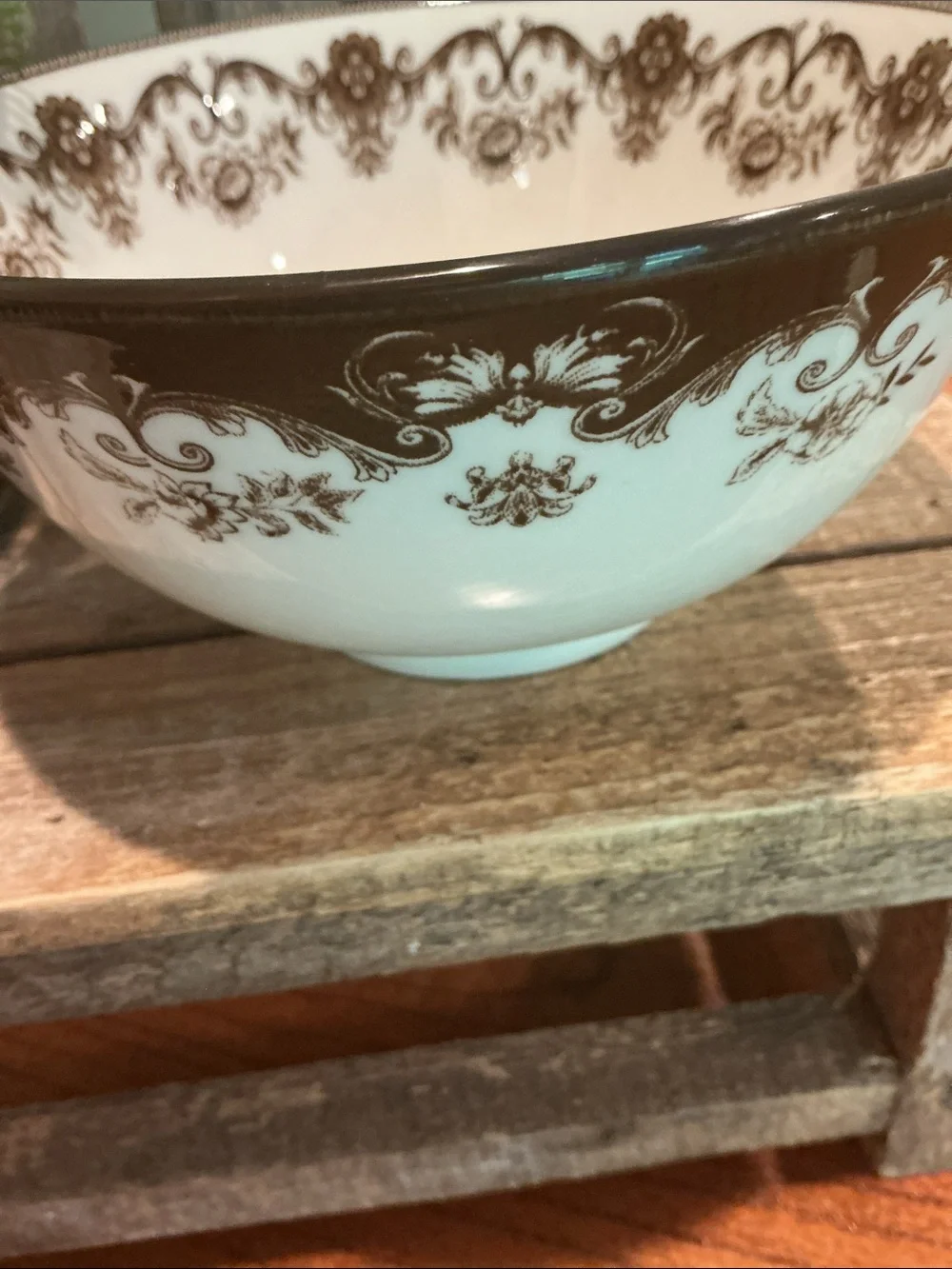 *Out of Stock Online* Hobby Lobby Brown Toile Bowls - Set of 4