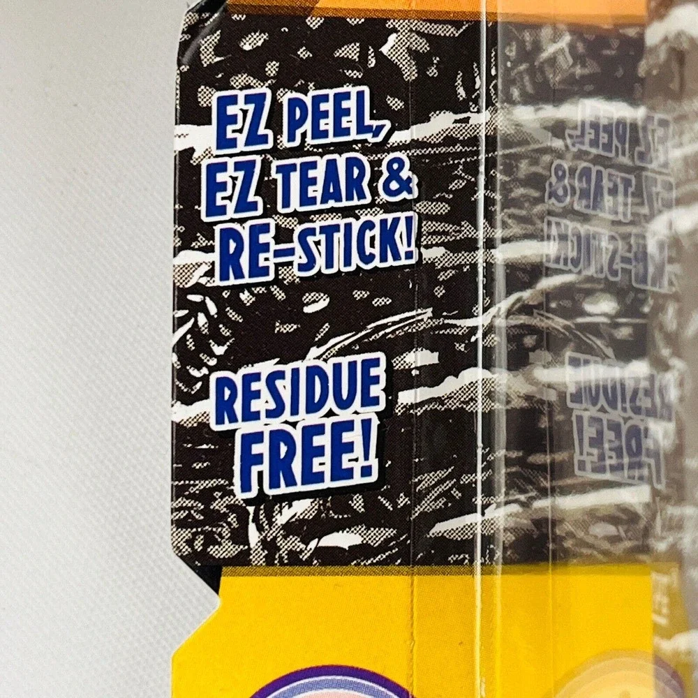 PlayTape Off-Road Series 4 Roll Lot 15ft Each EZ Peel Tear Re-Stick Inroad Toys‎