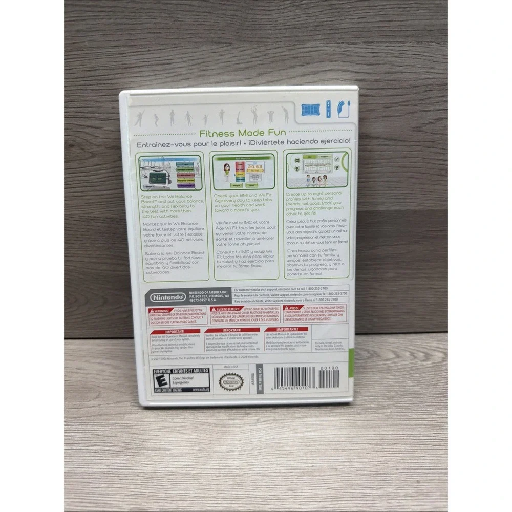 Nintendo Wii Game Lot. All CIB/ Tested. Wii Play, Wii Fit, Wii Fit +, Active