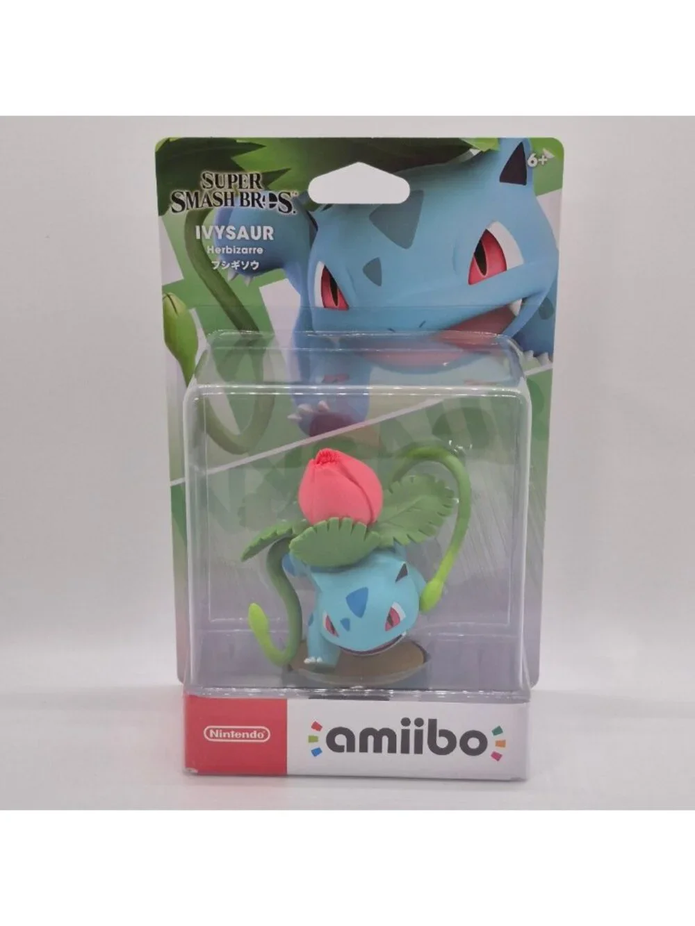 Ivysaur amiibo Nintendo Super Smash Bros Pokémon Figure New Sealed