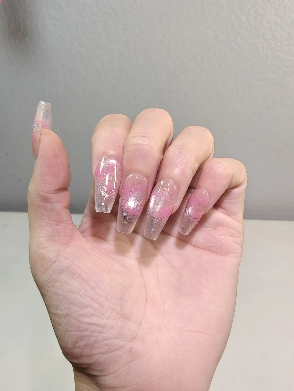 Handmade clear acrylic