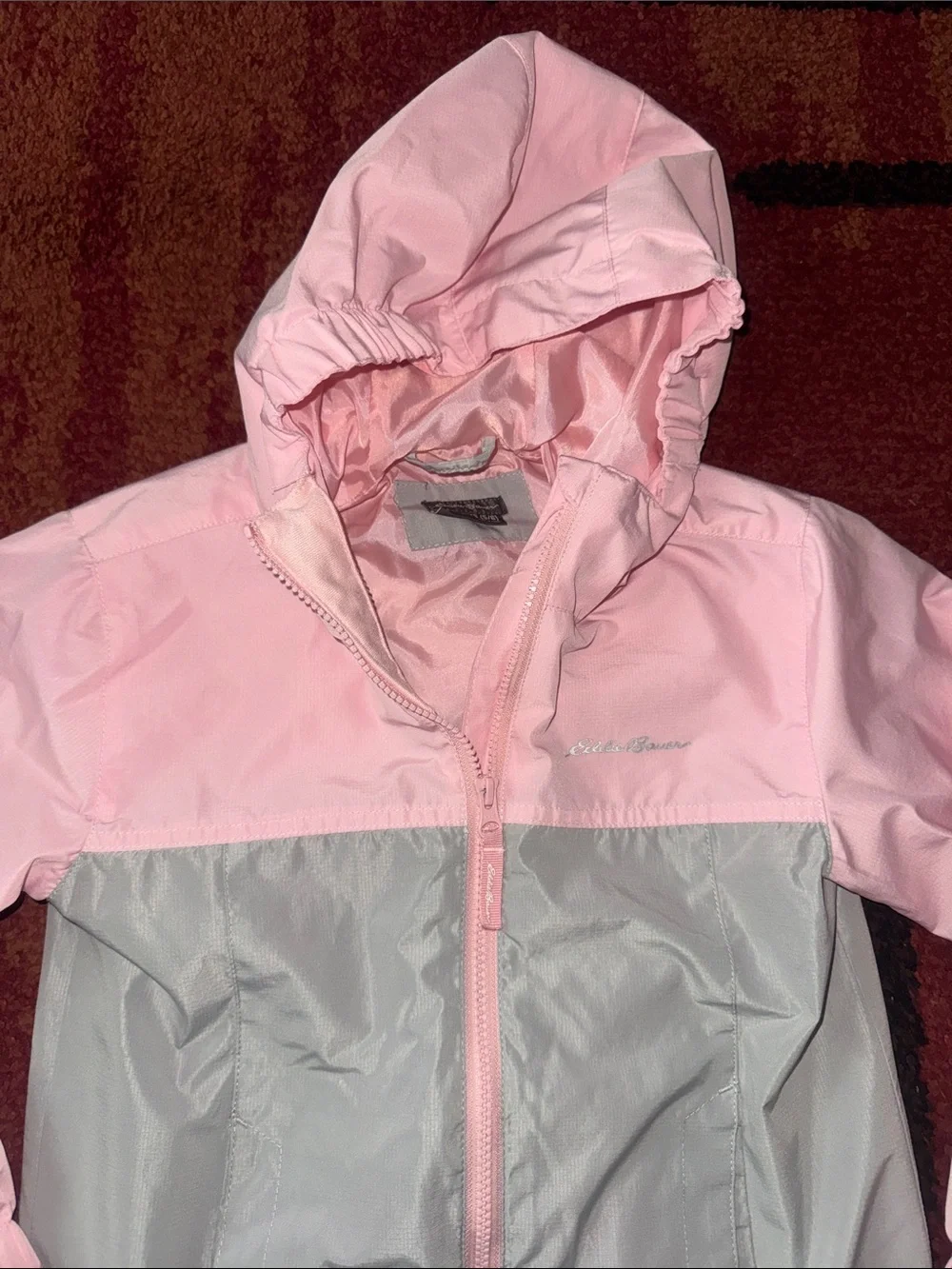 Girls Eddie‎ Bauer Hooded Windbreaker Jacket
