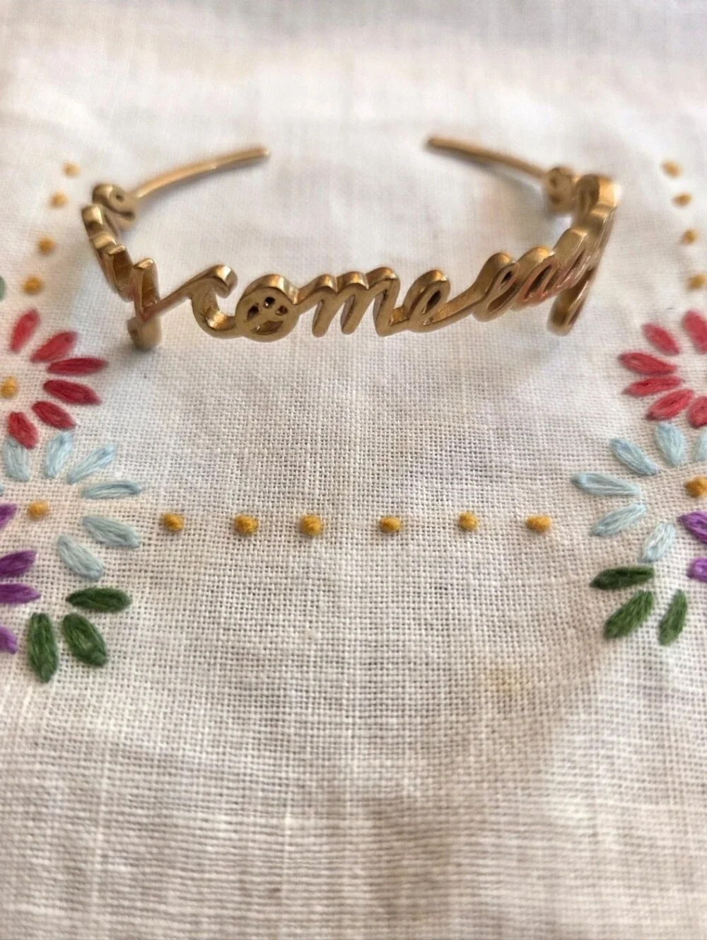 Madewell gold tone