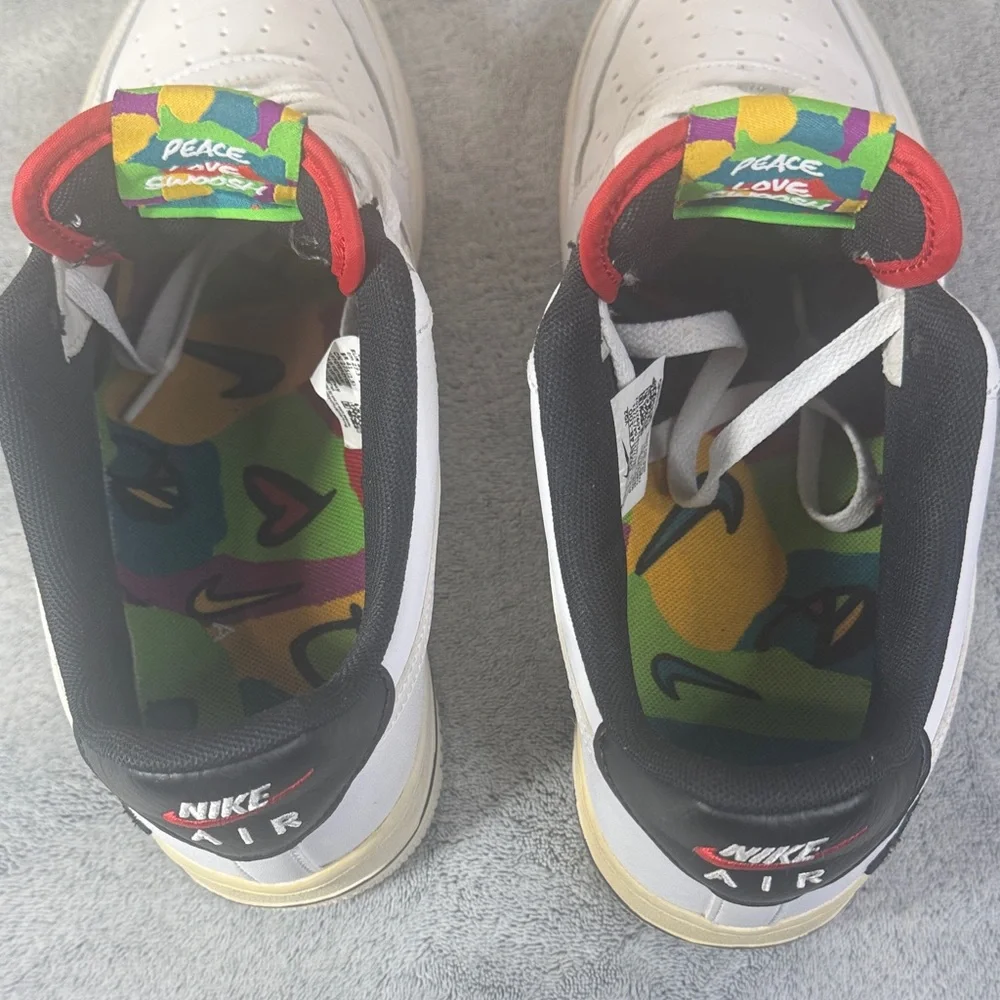 Nike Air Force 1 Low • Peace Love Swoosh - Men’s 9.5