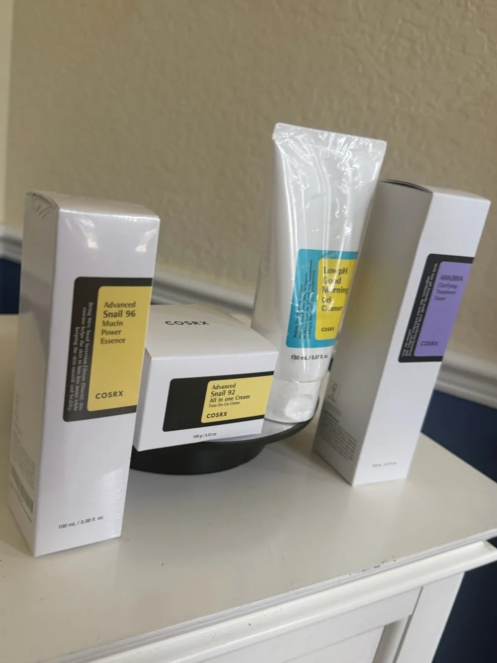 4 Piece CORSX Korean Skincare Bundle Full Size $89 Value NWT
