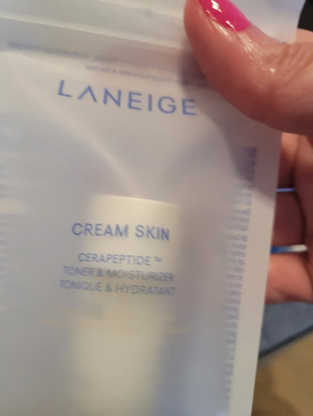 New Laniege Cream Skin Toner & Water Sleeping Mask Bundle