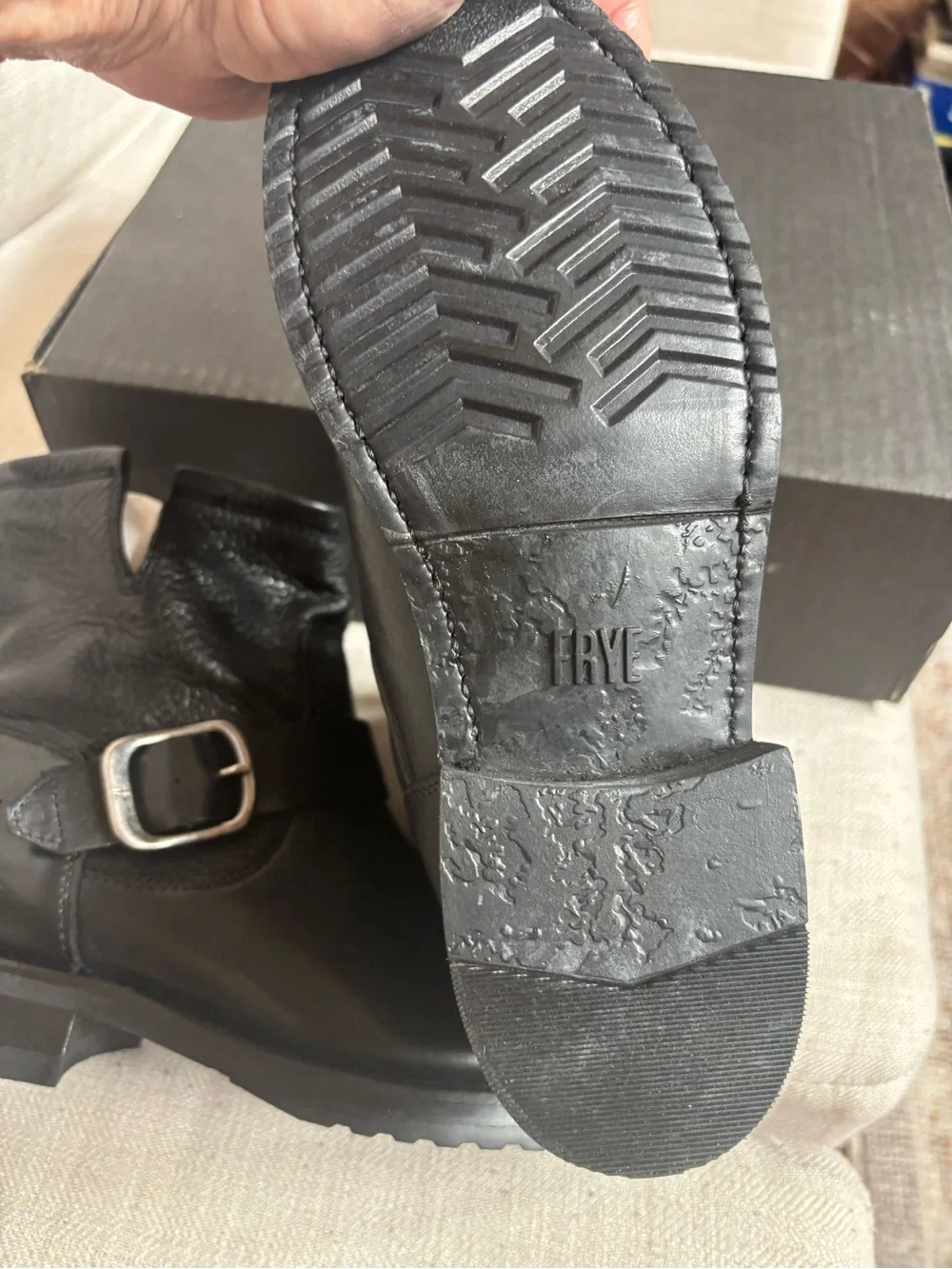 Frye stacked timeless