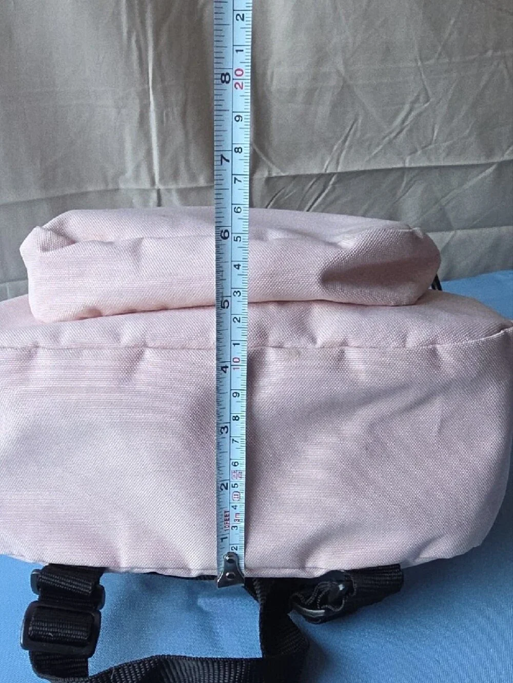 Jansport Mini Pint Backpack in Pale Misty Pink