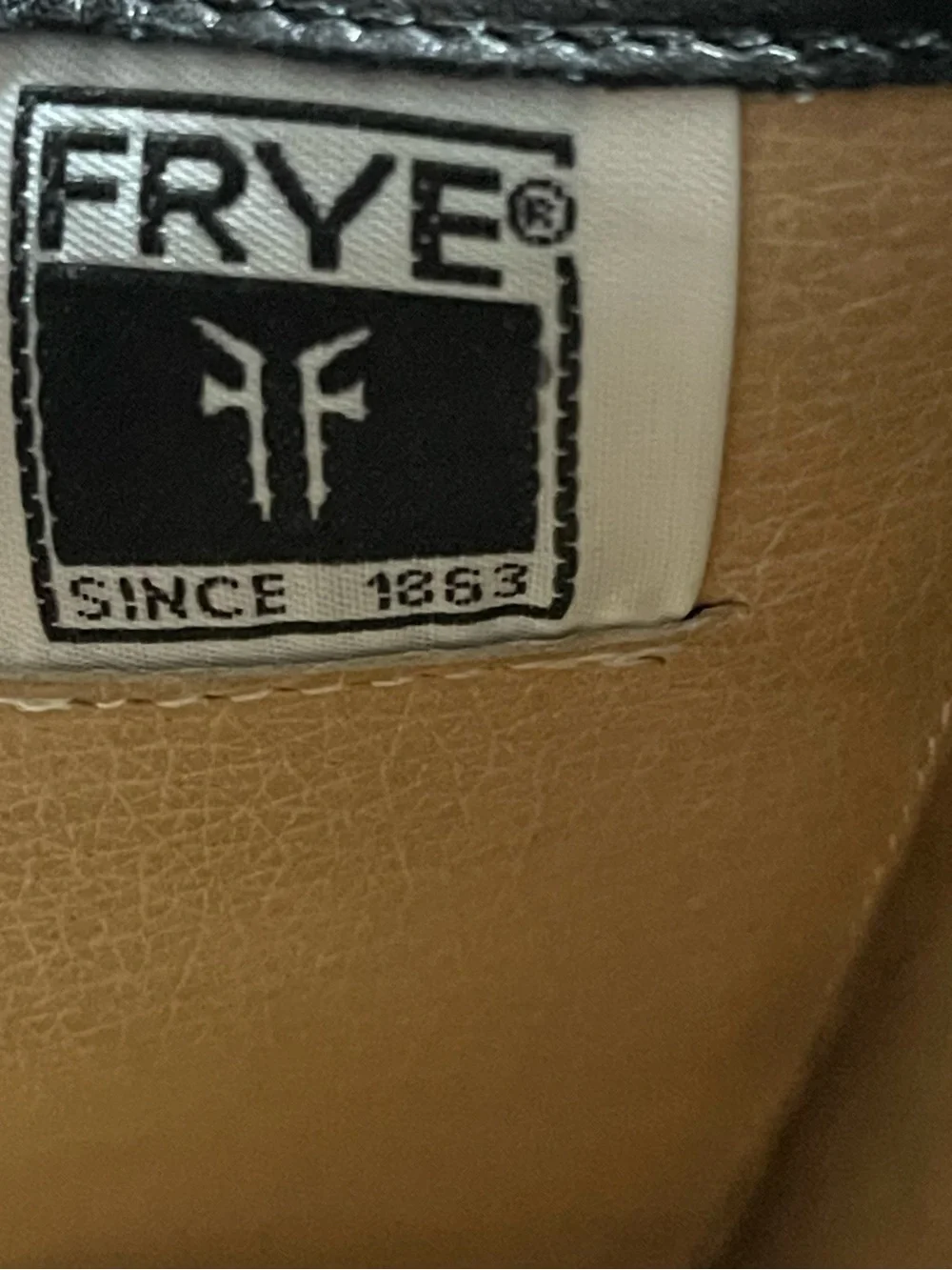Frye sleek black