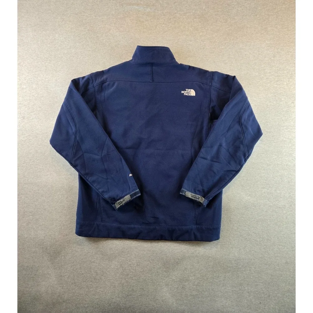 The North Face Apex Bionic Jacket‎ Mens Large Navy Full Zip Coat Hiking Utility