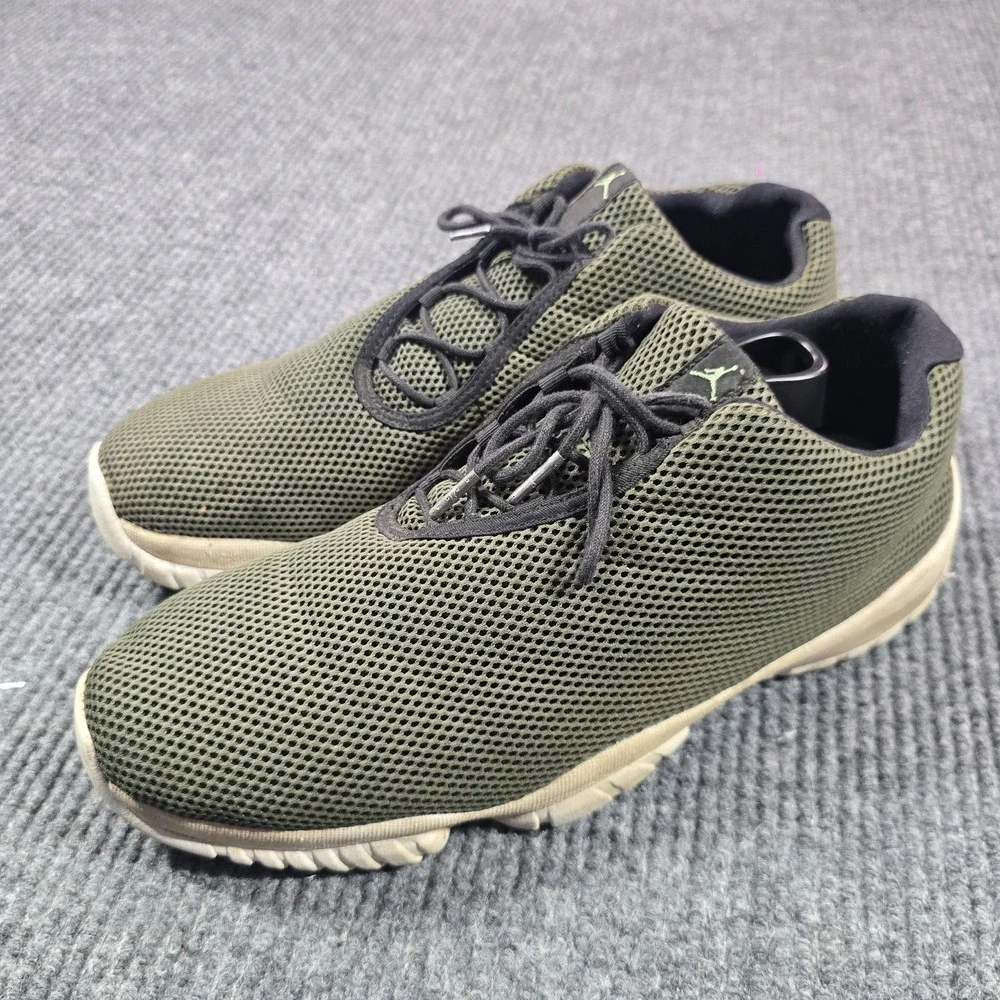 Jordan Future Low Shoes Mens Size 14 Green Mesh Athletic Sneakers 718948-305‎