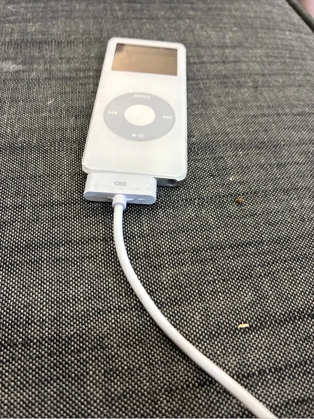 Apple iPod Nano Black with White Click Wheel