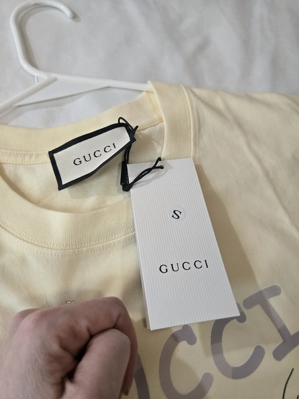 Gucci pale yellow