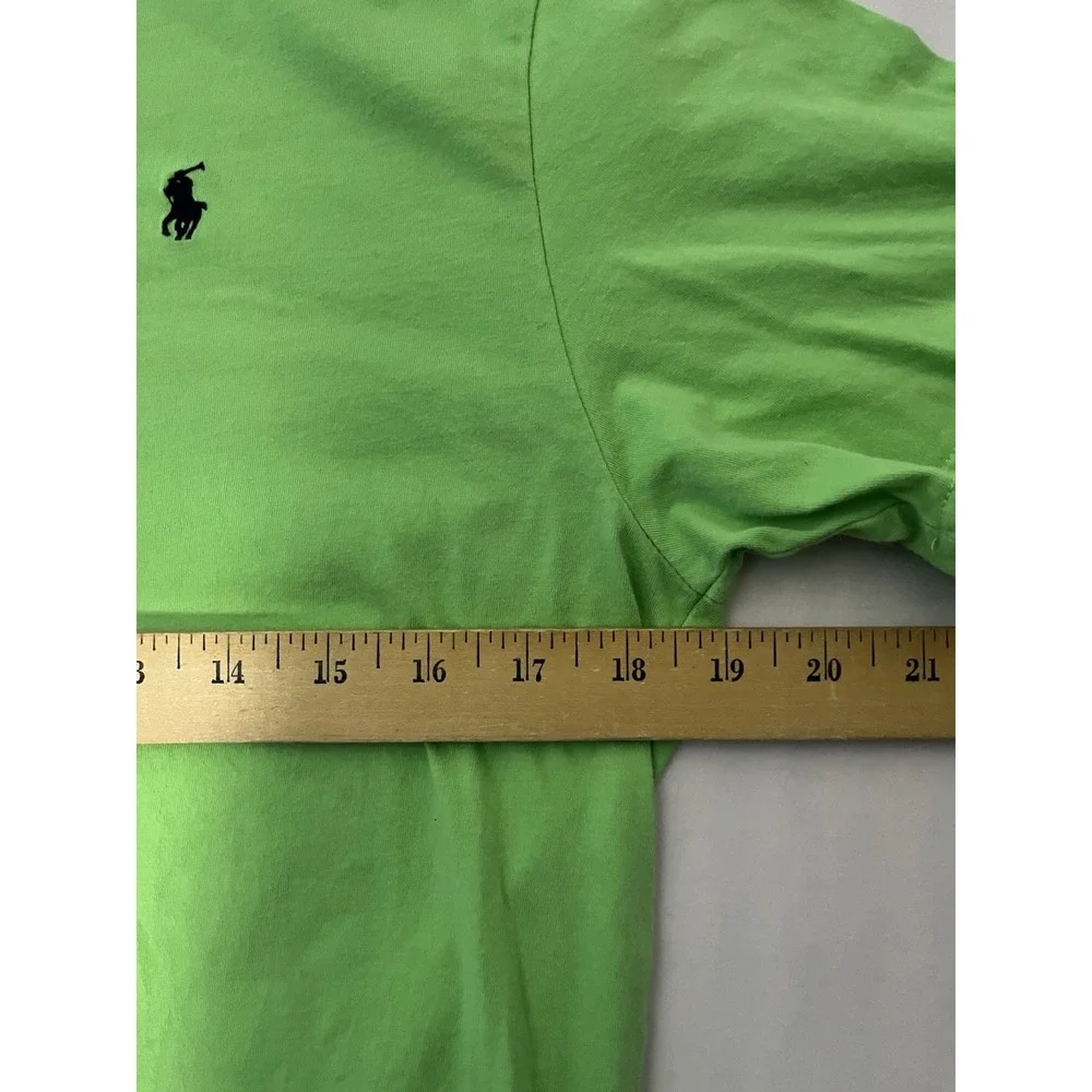 Polo Ralph Lauren T Shirts Boy's XL Green Yellow White Short Sleeve Lot X3