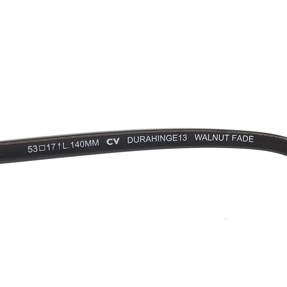 Durahinge Eyeglasses Frames DURAHINGE13 WALNUT FADE Rectangle Full Rim 53-17-140