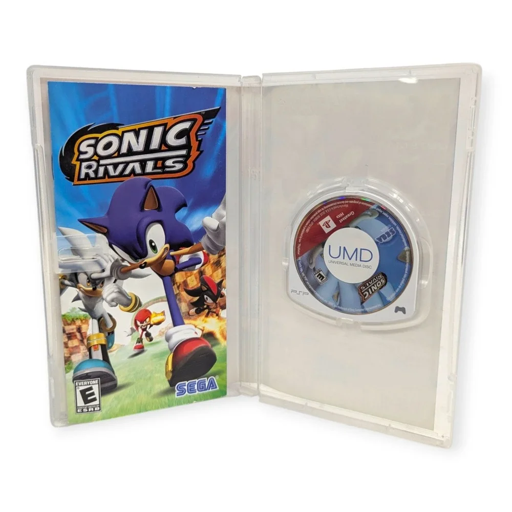Sonic Rivals Sony PSP Greatest Hits SEGA 2006 CIB Complete with‎ Manual UMD Disc