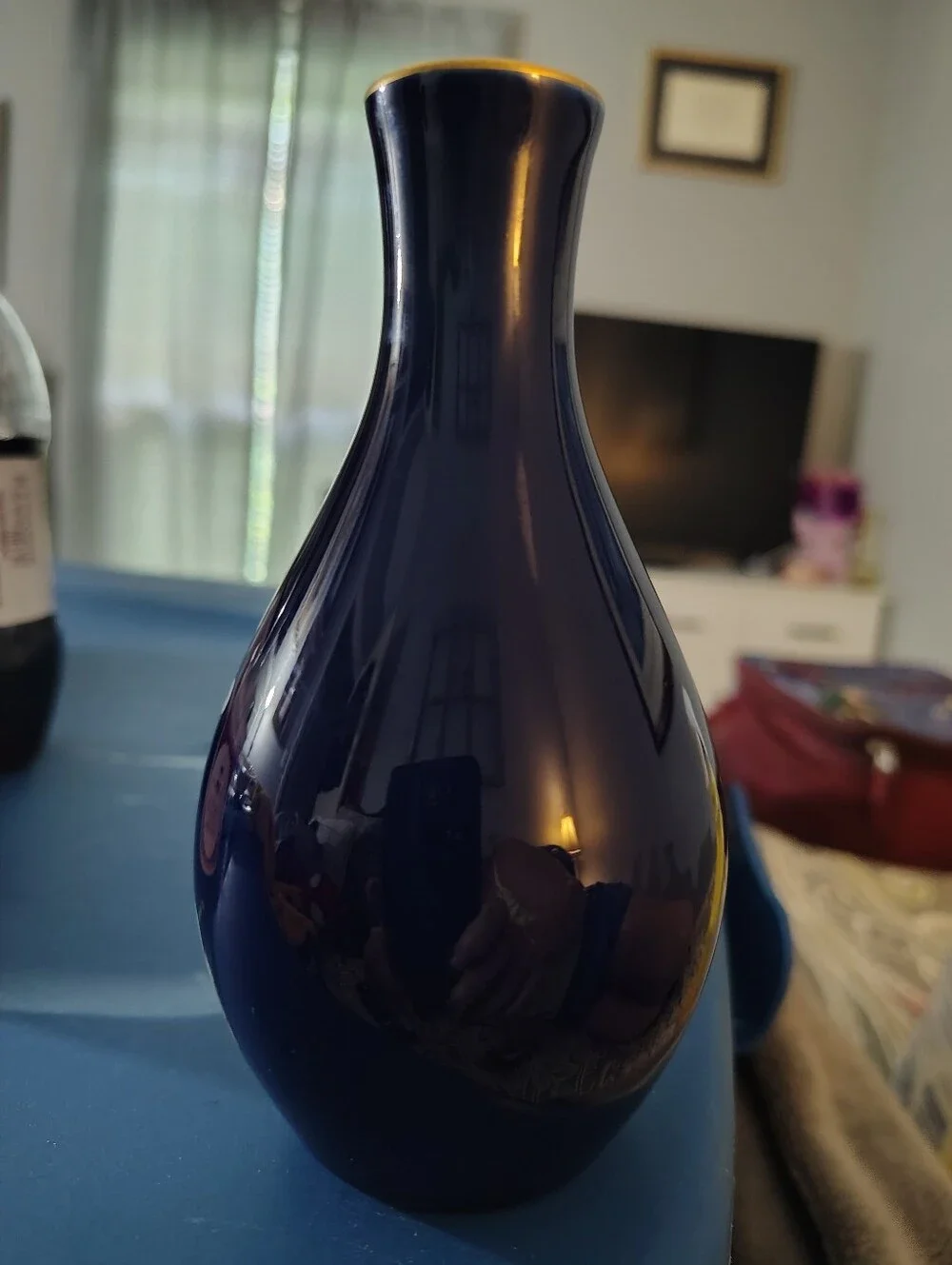 Fukagawa elegant navy