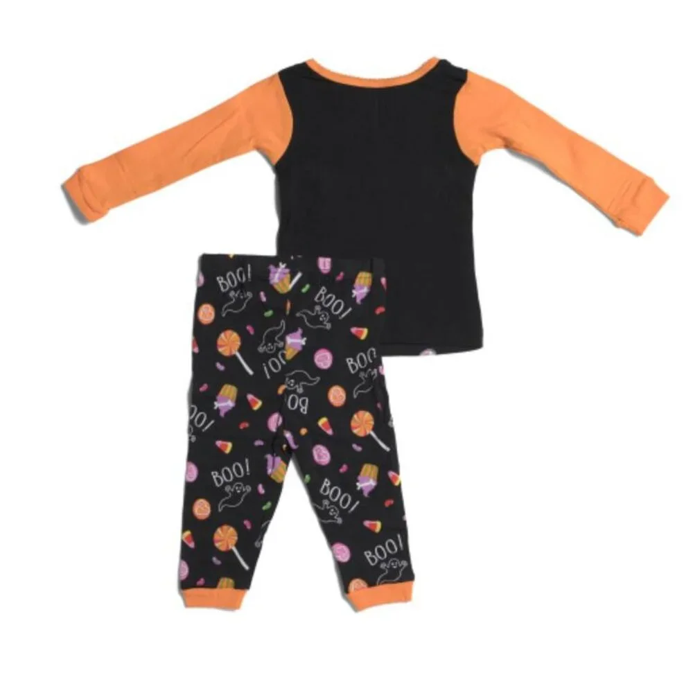 NWT PAW PATROL 2pc Toddler Halloween Cotton Sleep Set Glow in the Dark