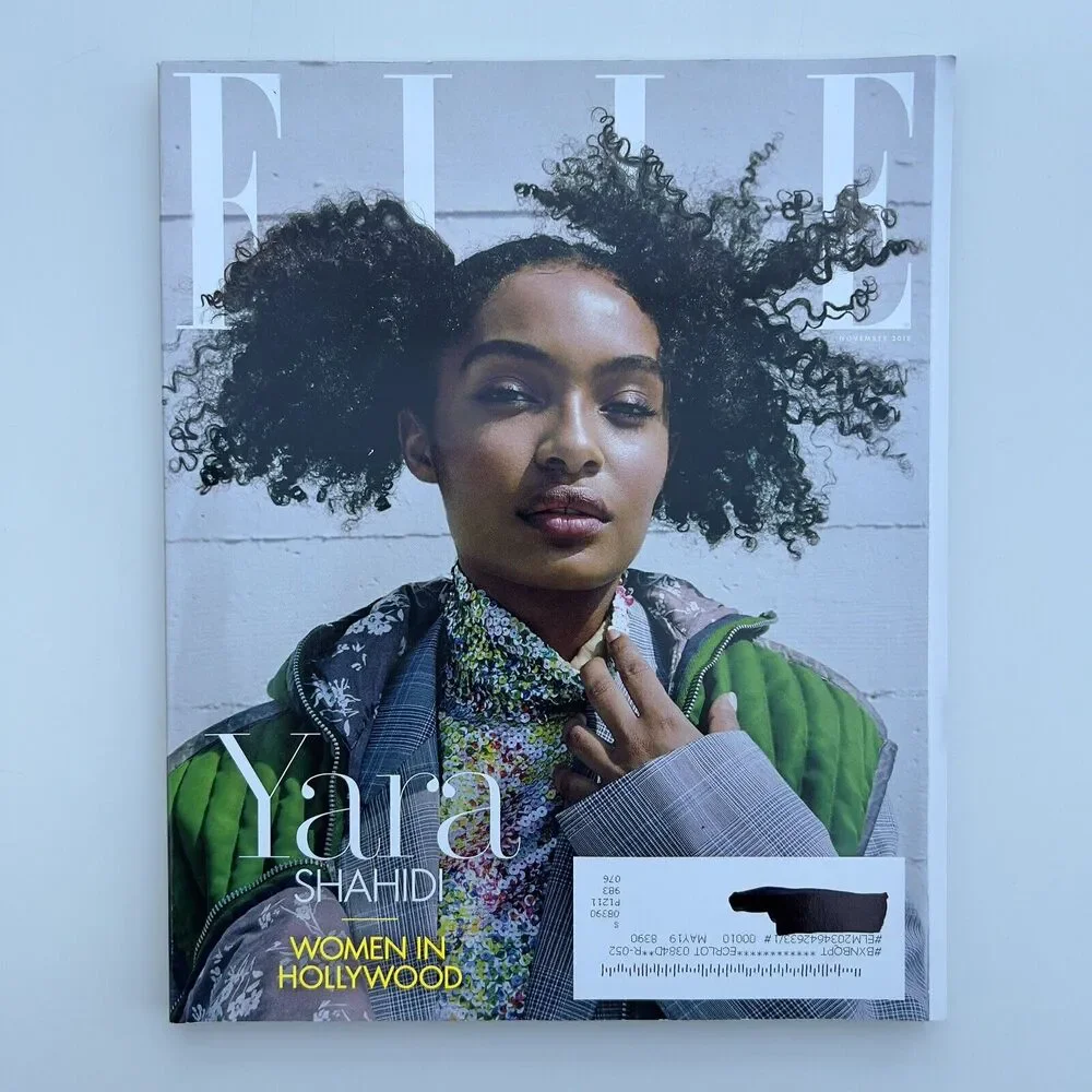 Elle Magazine Women In Hollywood Issue November 2018 Yara Shahidi