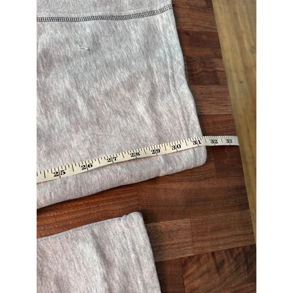 True Religion Rib Stitch Dept Baggy Sweats Heather Grey XXXL 109817 Wide Leg