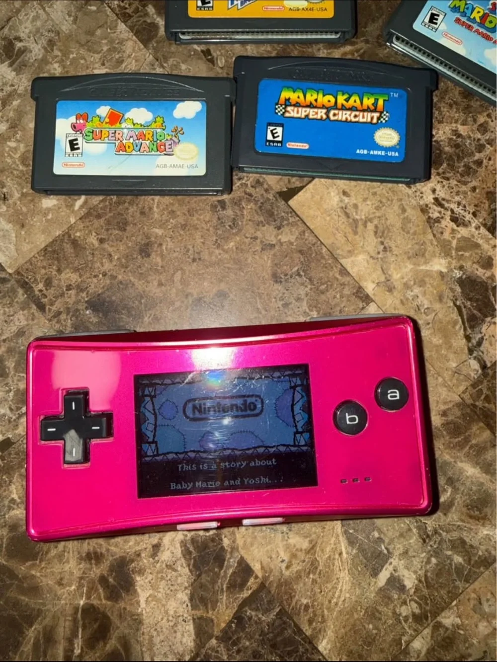 Nintendo gameboy micro