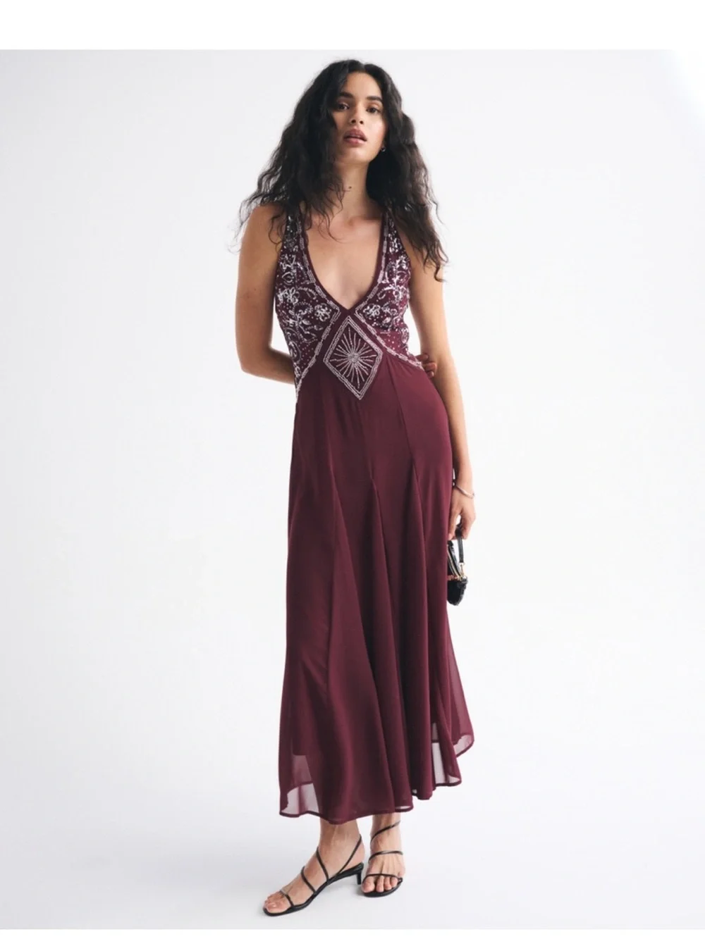Abercrombie Beaded Dress NWT