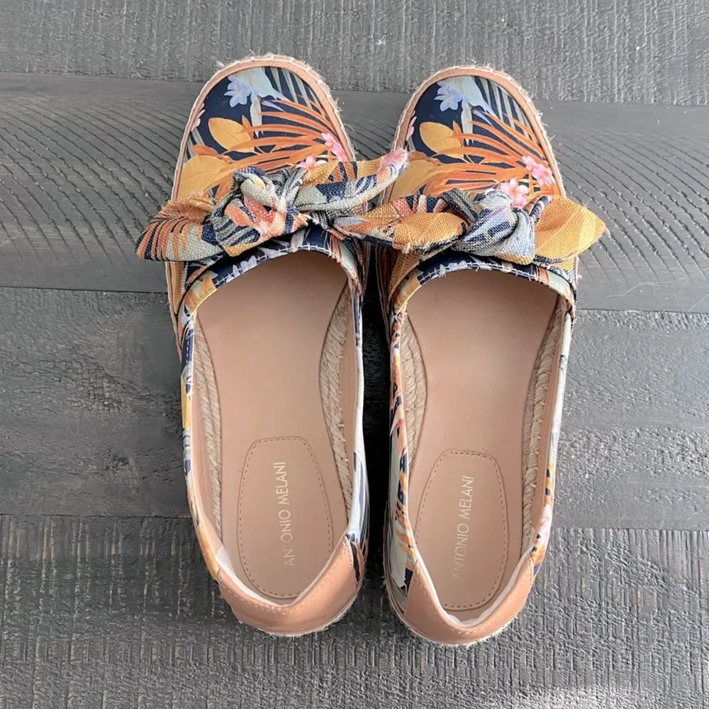 ANTONIO MELANI floral espadrille