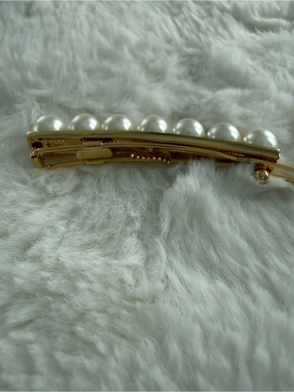 NWT L. Erickson pearl barrette