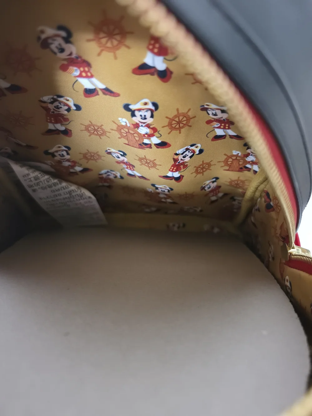 Loungefly Disney Cruiseline Minnie Mouse Captain Mini Backpack