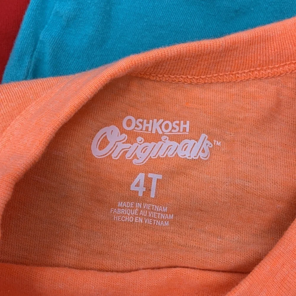 Oshkosh Originals Boys T-shirt size 4T - 3 pack
