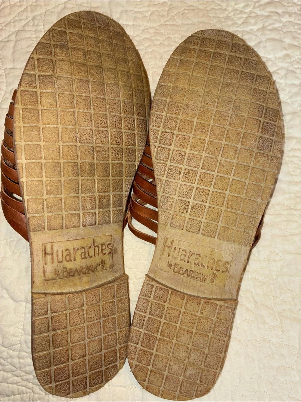 BearPaw huaraches size