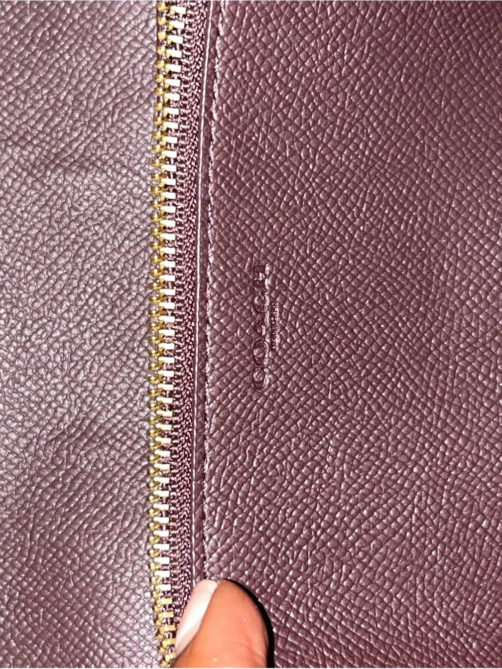 Coach compact wristlet