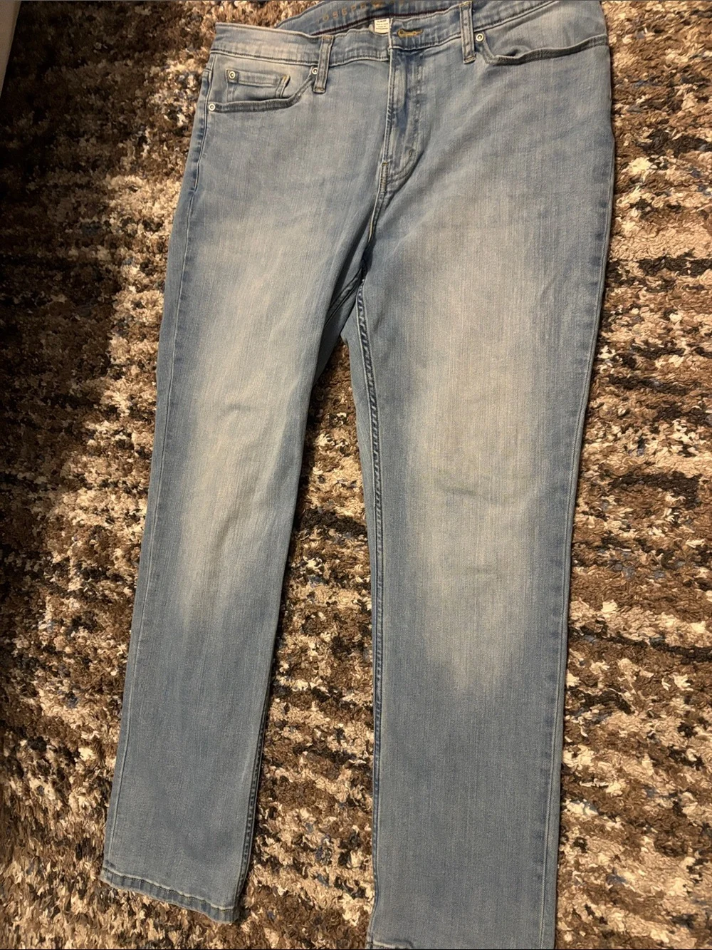 Joseph Abboud Light Blue Slim Straight Jeans