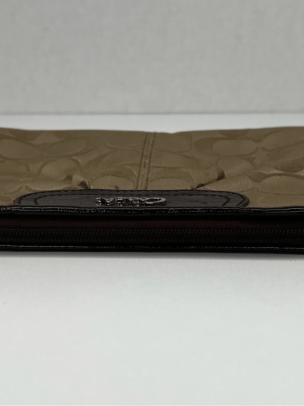 Coach top any wristlet