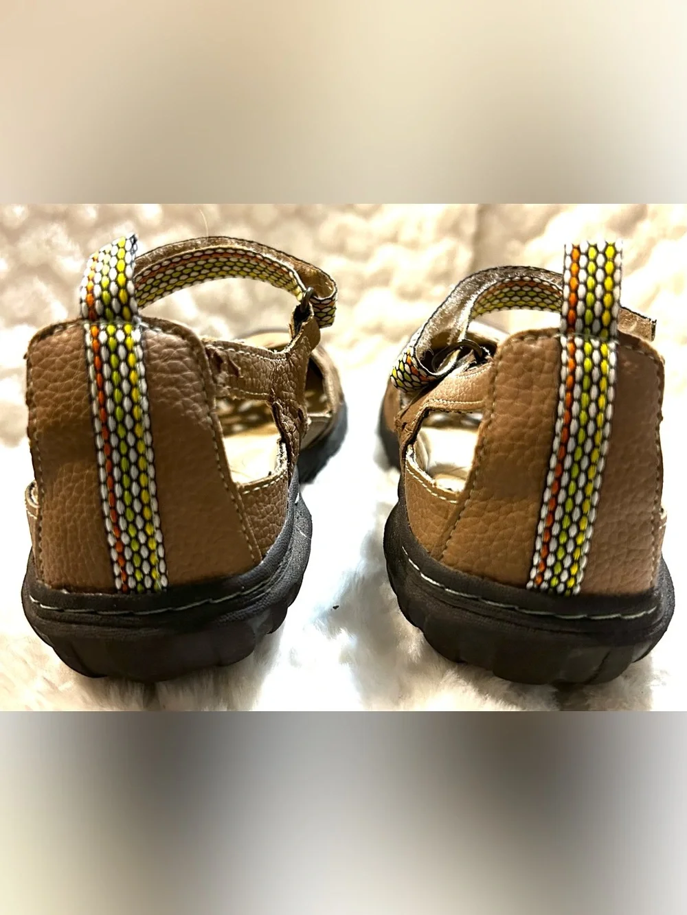 JBU Bellerose Encore tan  Mary Jane flats size7.5m