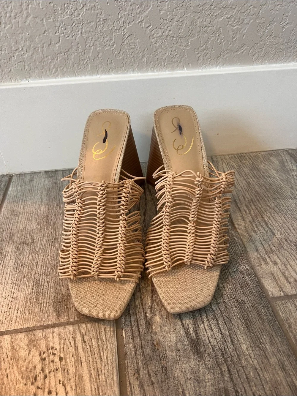 Sam Edelman woven strappy