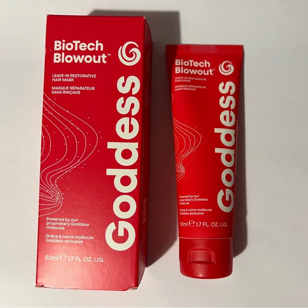 Goddess Biotech Blowout Leave-In Restorative Hair Mask - 1.7 fl oz