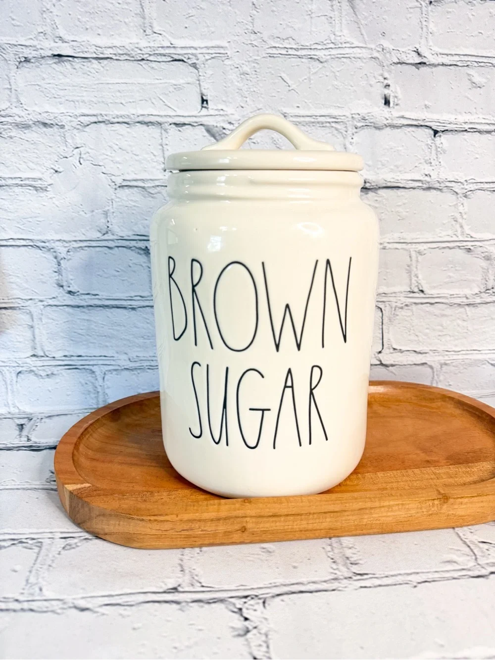 Rae Dunn Ceramic Brown Sugar Canister