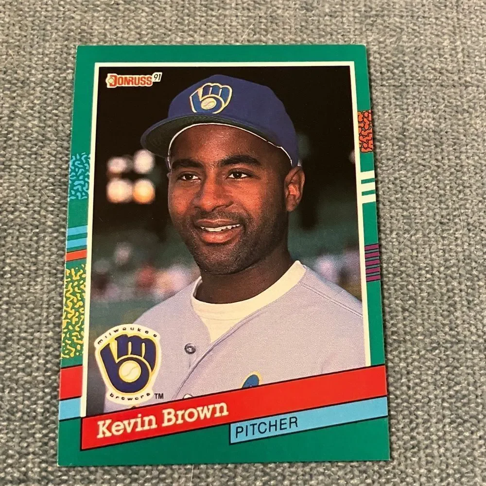 1991 Donruss Milwaukee Brewers Baseball Card Trading Card