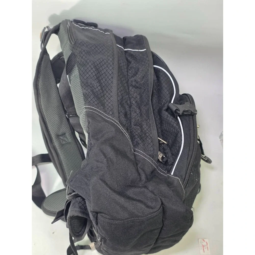 High Sierra Laptop Backpack Black Multi Compartments Travel Gym Zip Pockets‎