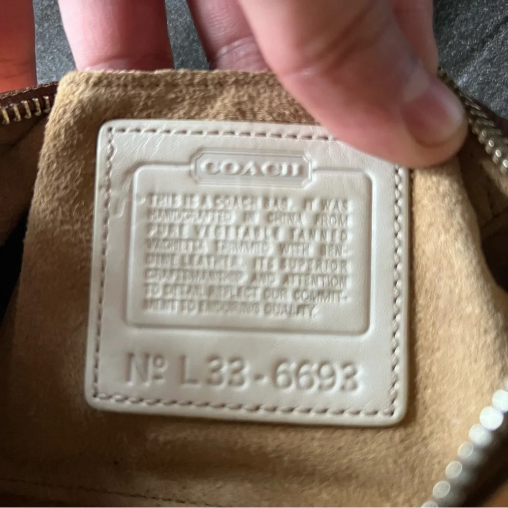 Coach vintage vachetta