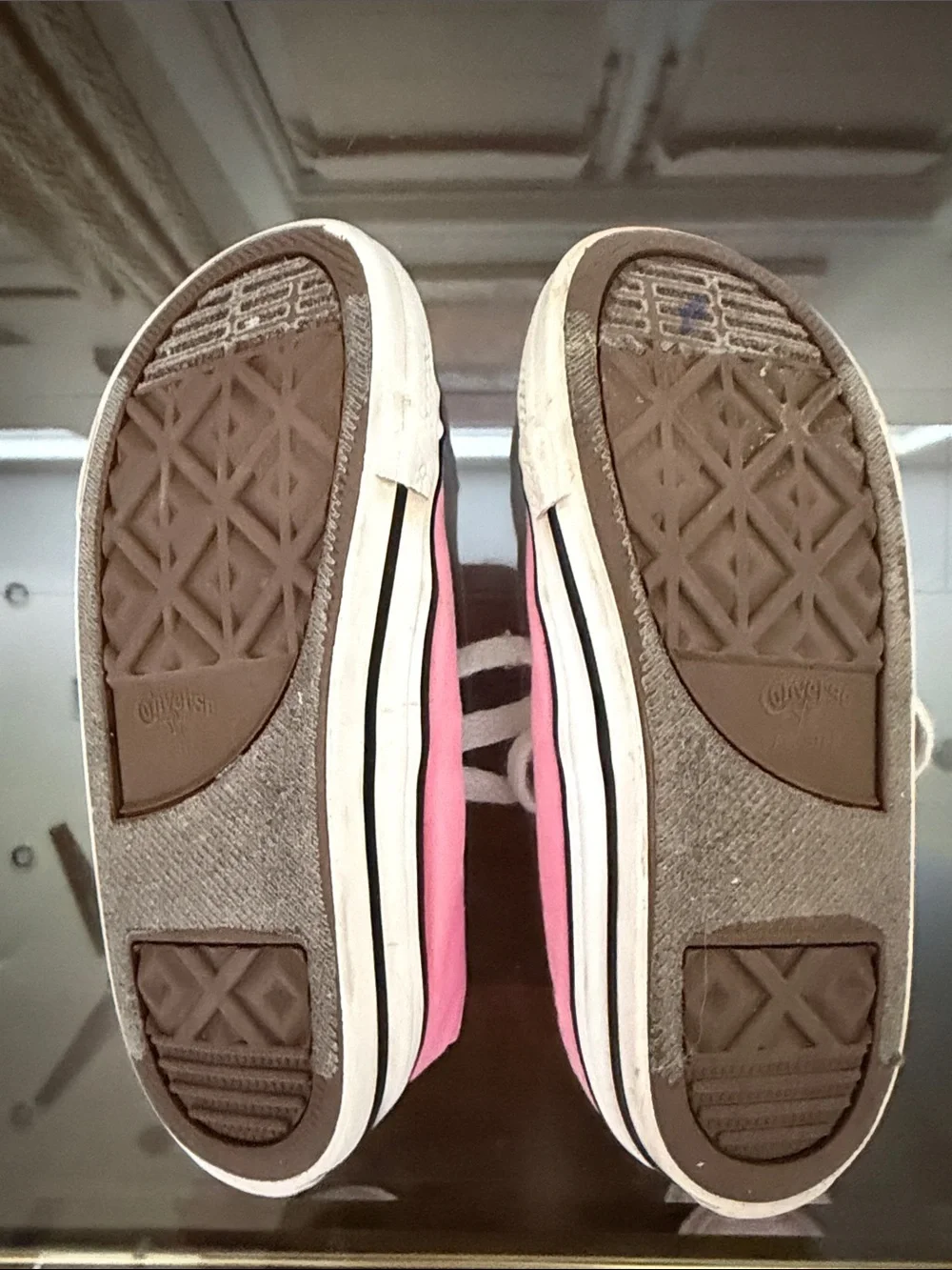 Converse pink canvas