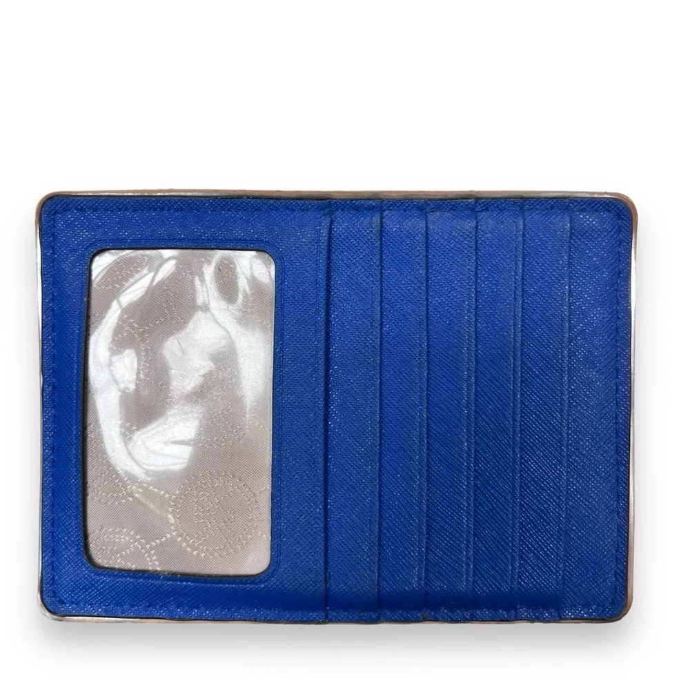 Michael Kors Electric Blue Credit Card Wallet