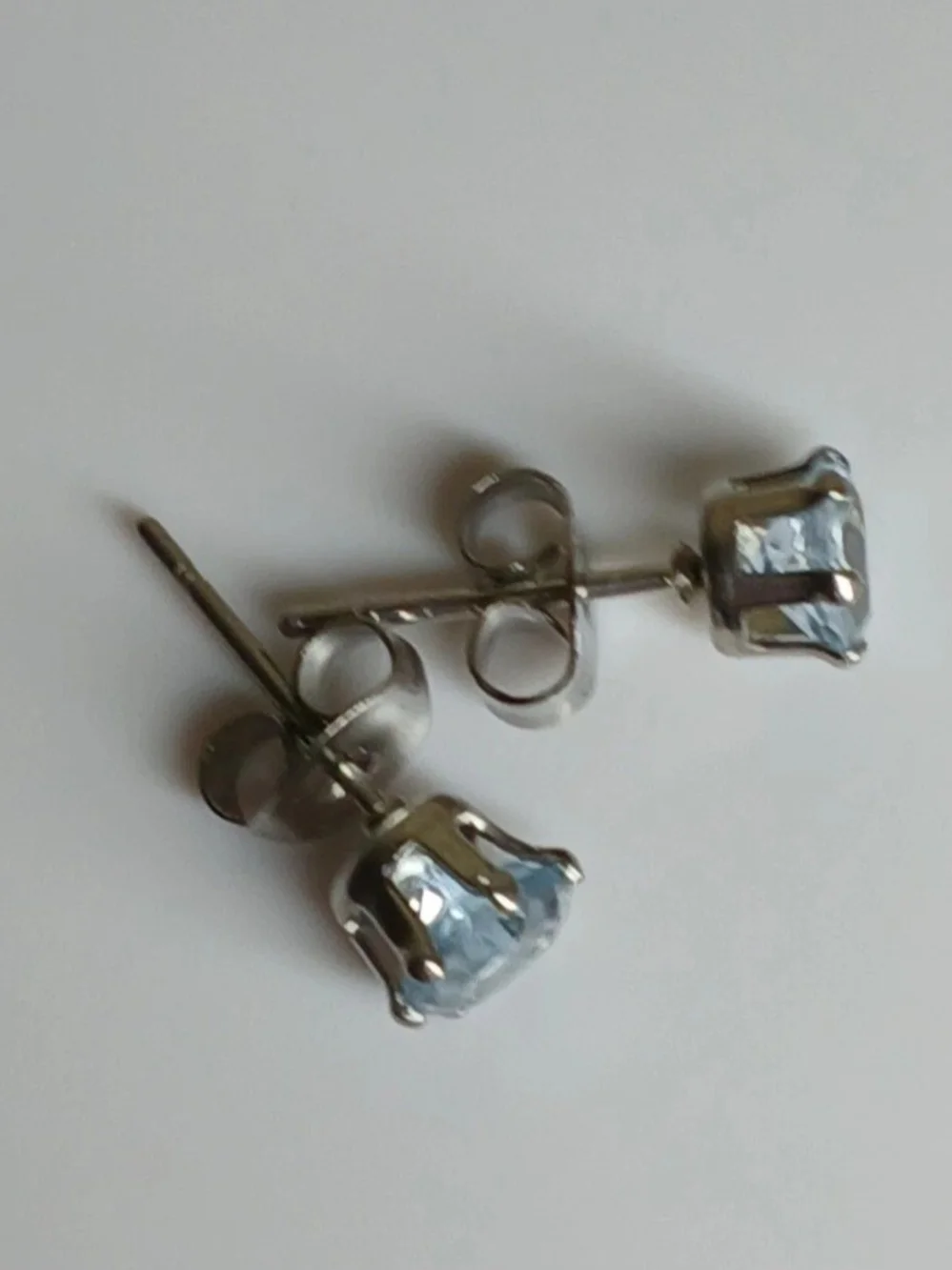 Sky Blue Topaz Studs