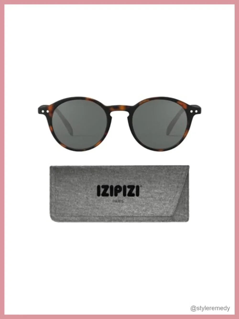 Unisex Round Sunglasses UV Protection Bio-Based Frame Flex Hinges