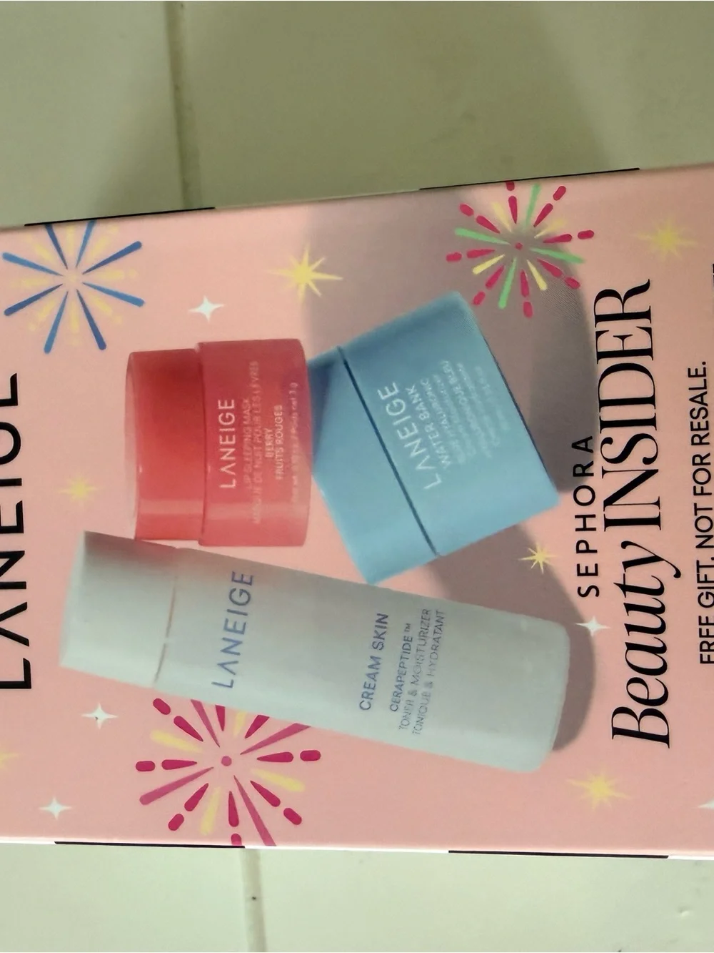 LANEIGE transparent cosmetic
