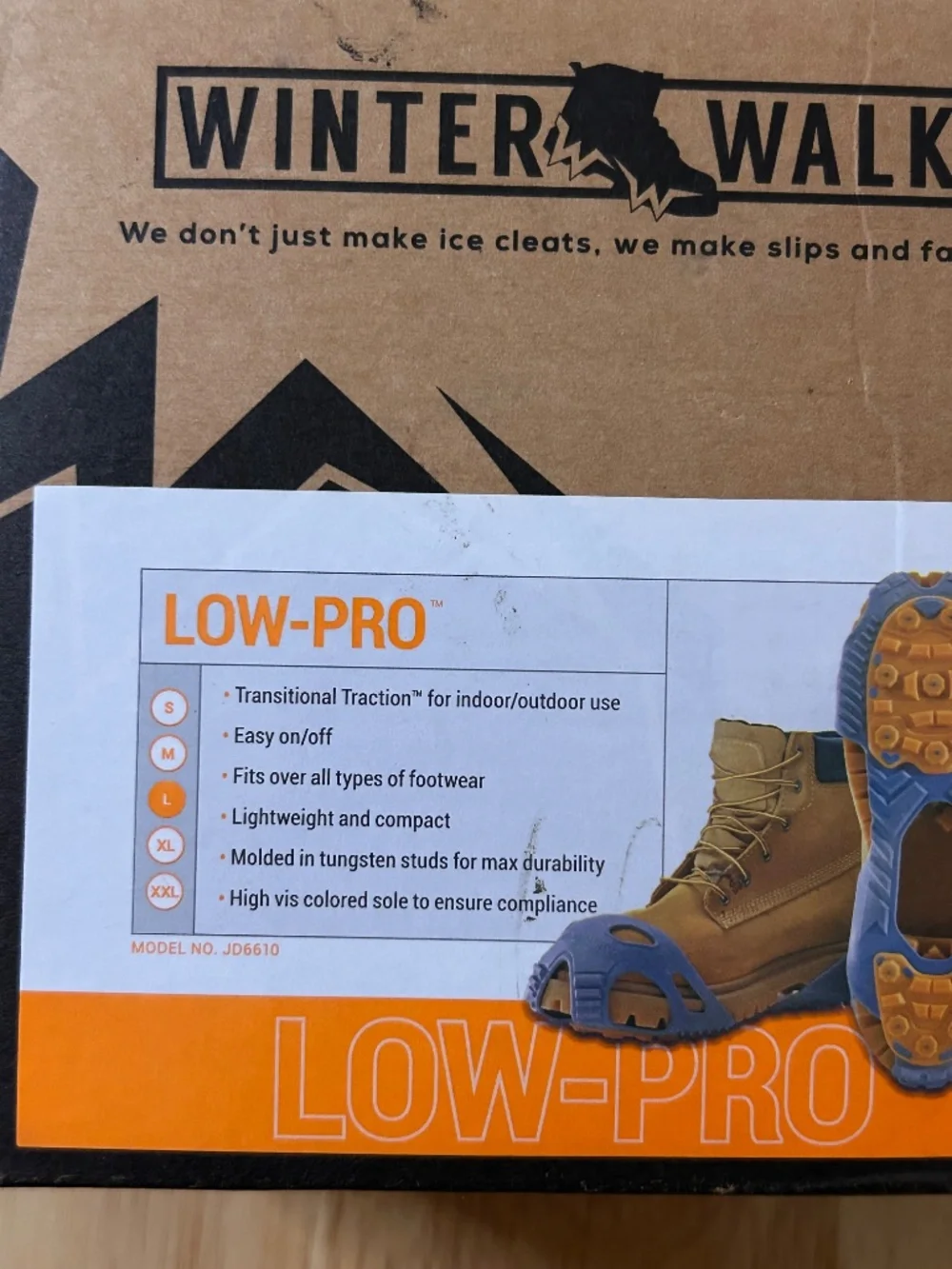 Winter Walking ice cleats