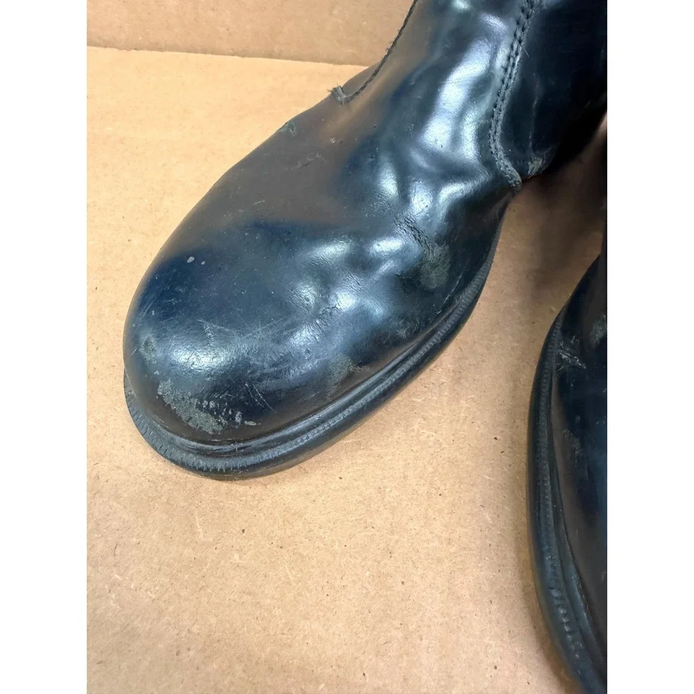 Dr. Martens 2976 Smooth Leather Pull On Chelsea Boots Black Mens Size 11 US