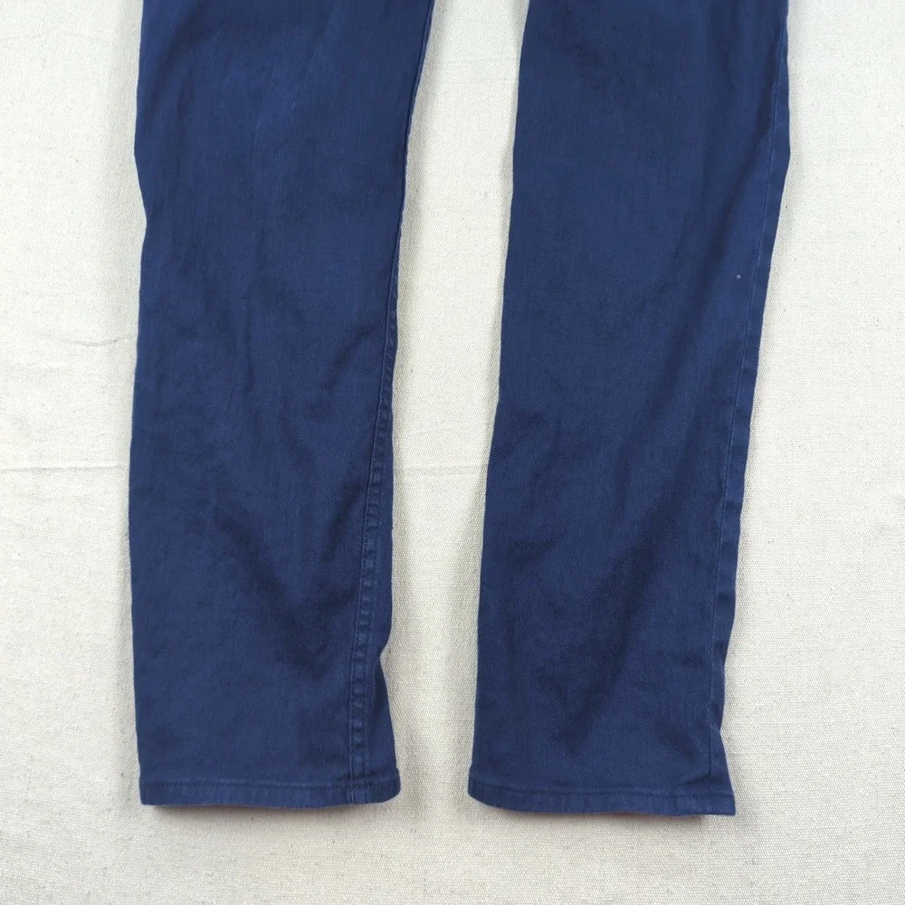 Banana‎ Republic Mens 30x32 Blue Pants Traveler Athletic Slim Fit Golf Stretch